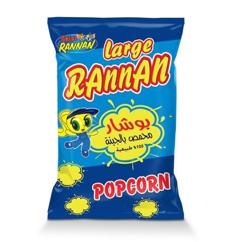 Rannan Chips Popcorn  Box 50 x 25g | شيبس رنان بوشار