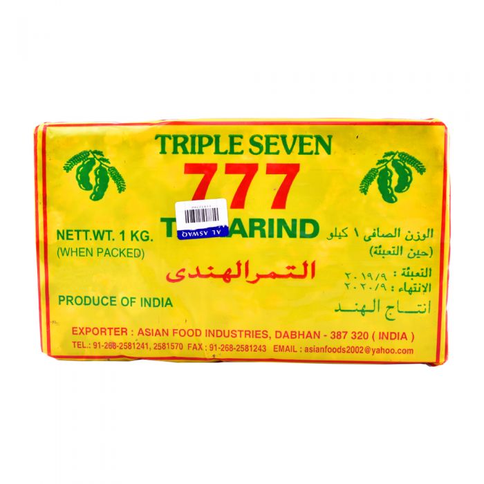 Triple Seven 777 Tamarind 1kg | تمر هندي