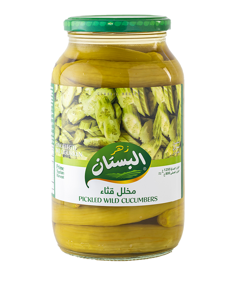 Zahr Al Bustan Pickled Wild Cucumber | زهر البستان مخلل فقوس