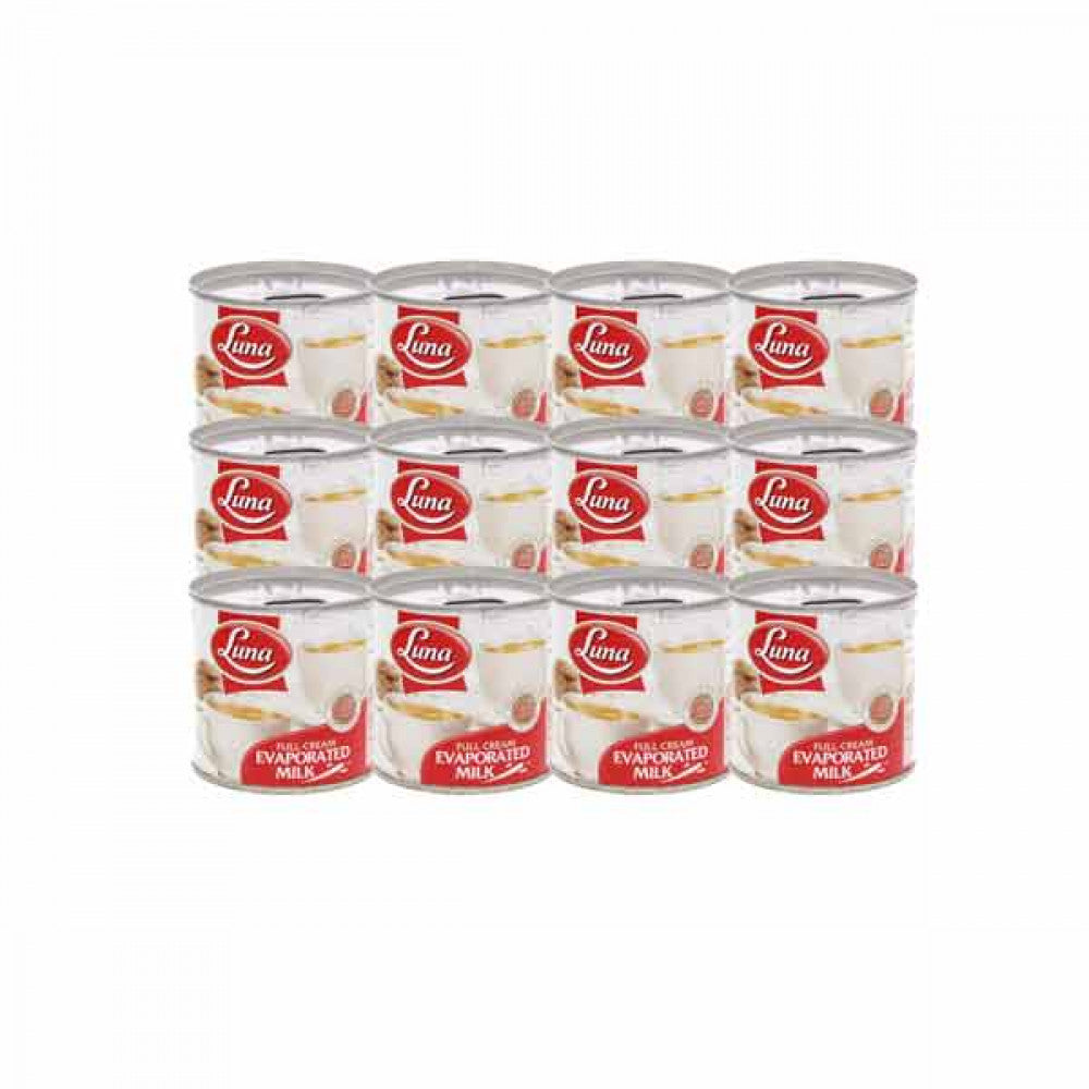 Luna Evaporated Milk Easy Open 96 x 170g