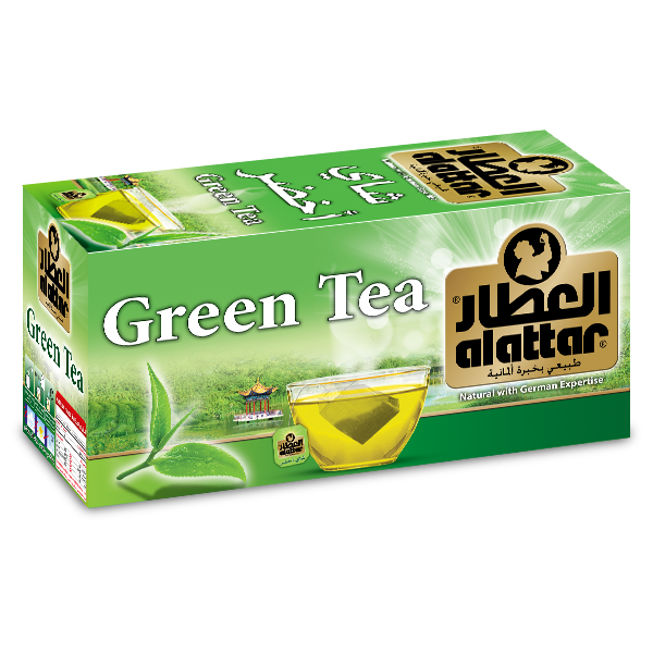 Alattar Green Tea Bags | العطار شاي أخضر