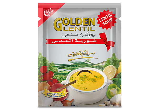 Golden Lentil Soup Sachet 90g | جولدن شوربة عدس