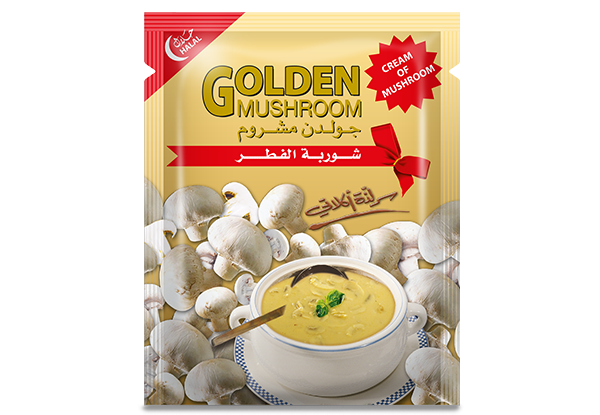 Golden Mushroom Soup Pack of 12 x 70g | جولدن شوربة الفطر