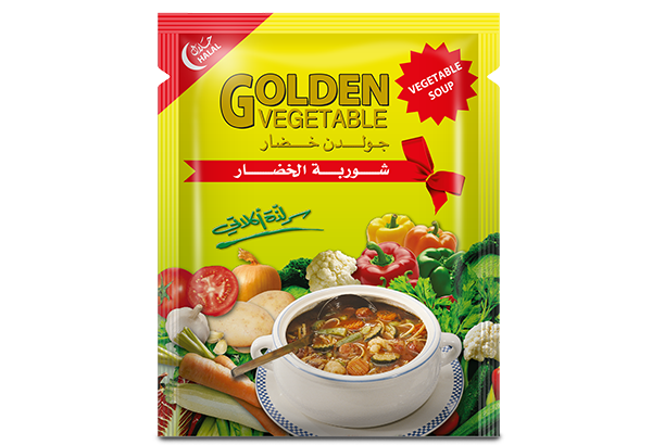 Golden Vegetable Soup Sachet 70g |جولدن شوربة خضار