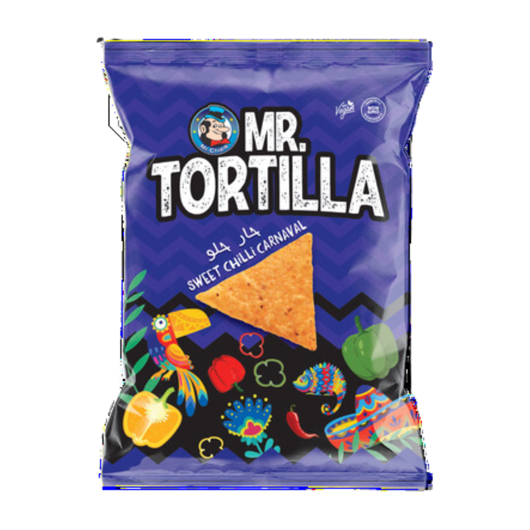 Mr Chips Tortilla Sweet Chilli Carnaval 155g