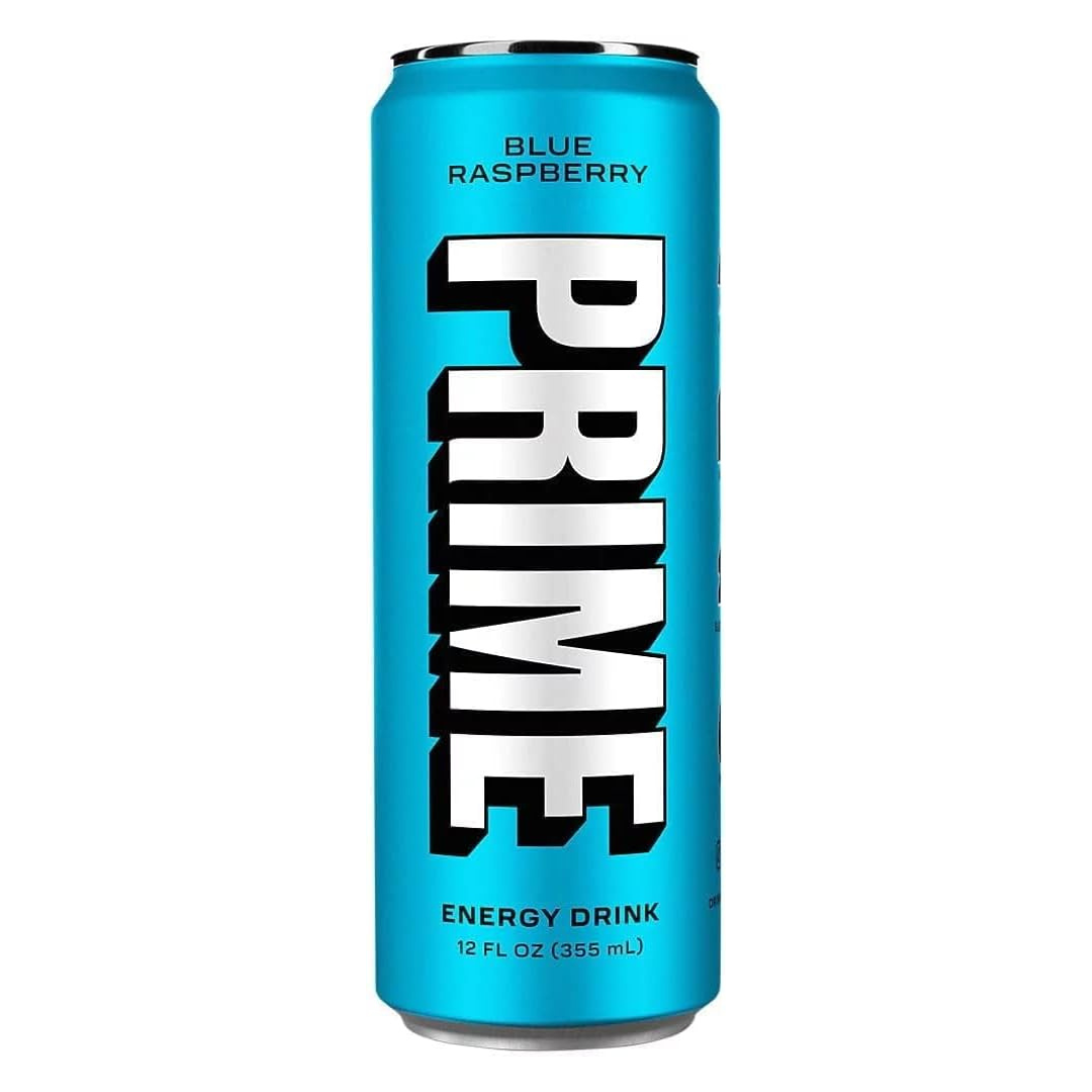 Prime Zero Sugar Energy Drink Blue Raspberry 300ml