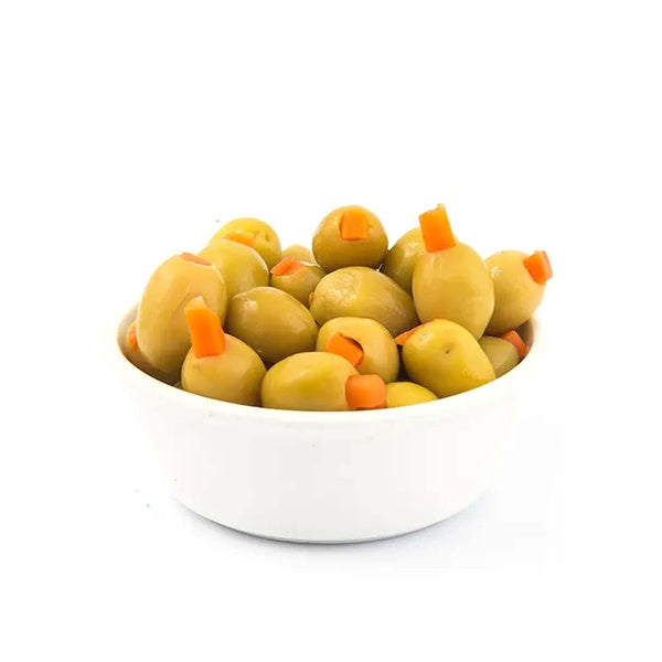 Carrot Stuffed Olives | زيتون محشي بالجزر