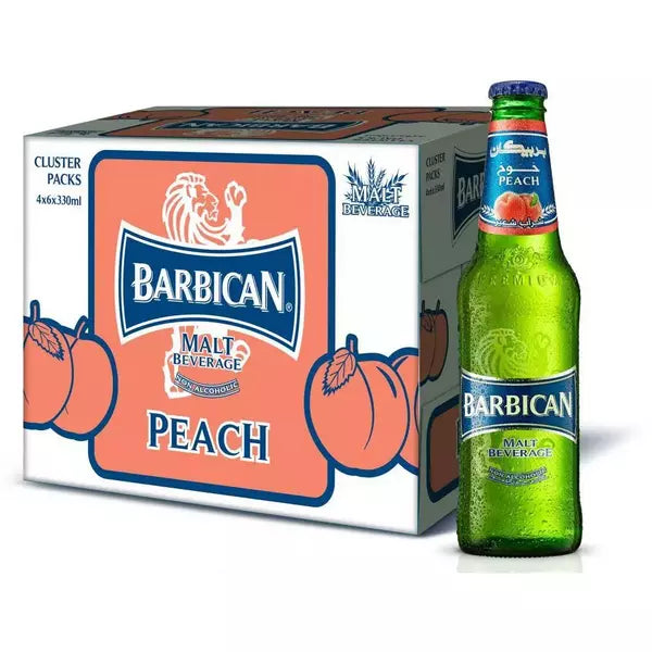 Barbican Peach 24 x 330ml | بربيكان خوخ