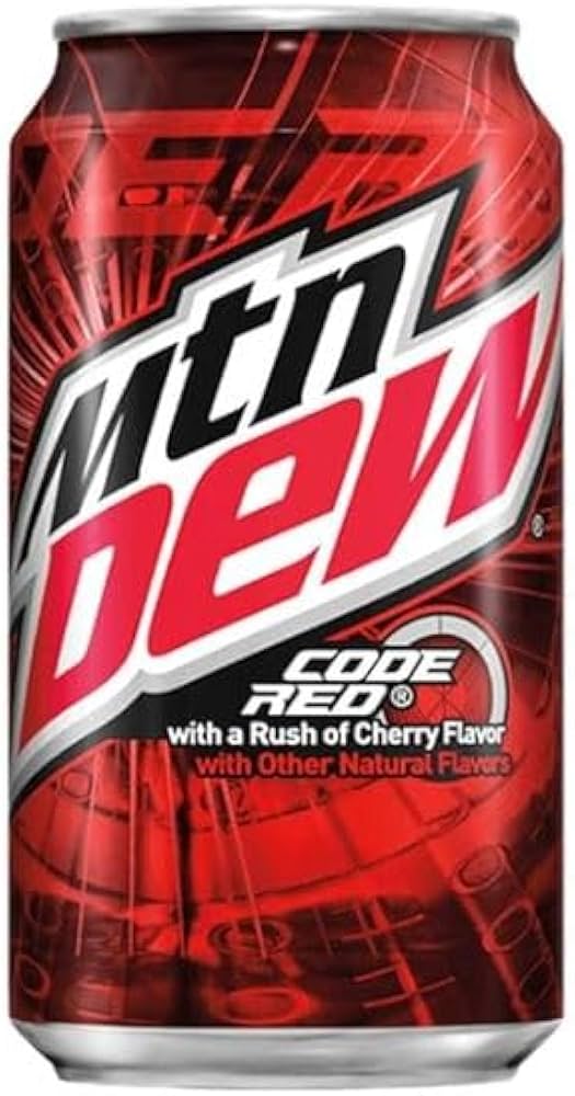 Mountain Dew Code Red Cherry 355ml