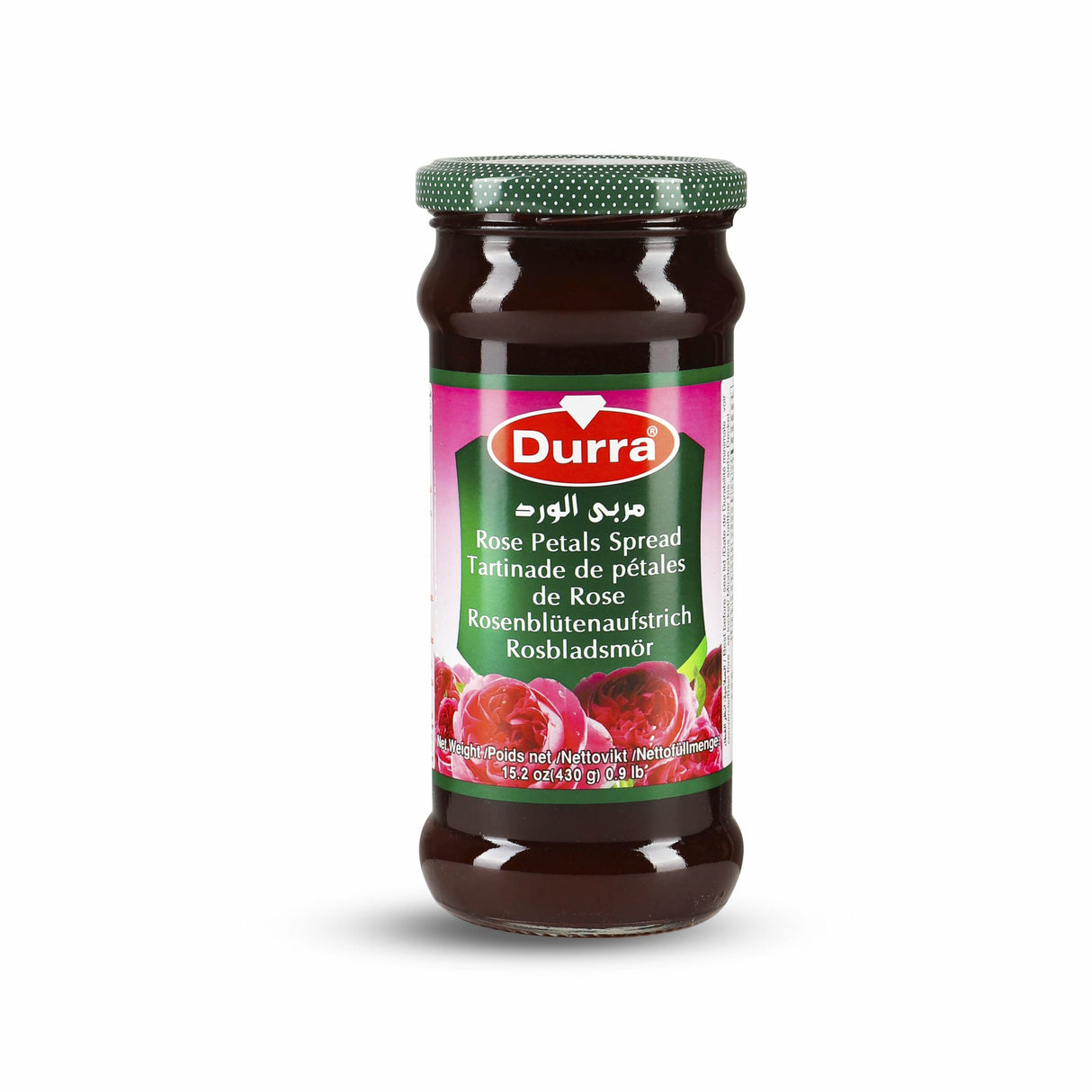 Durra Rose Petals Spread Jam 430g |الدرة مربي الورد