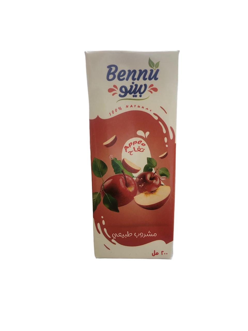 Bennu Fruit Drink Apple 200ml | بينو مشروب التفاح