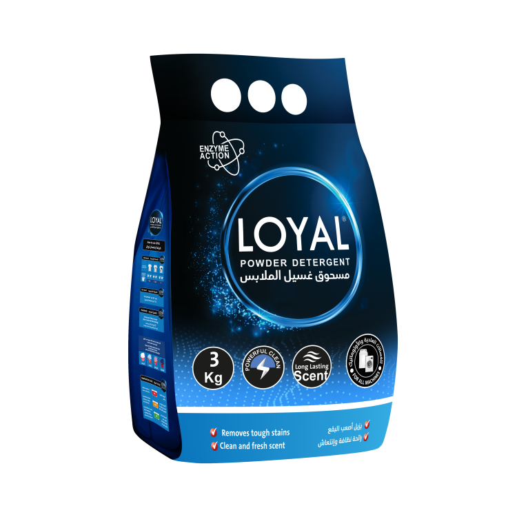 Loyal Detergent Powder 3kg |لويال مسحوق غسيل الملابس