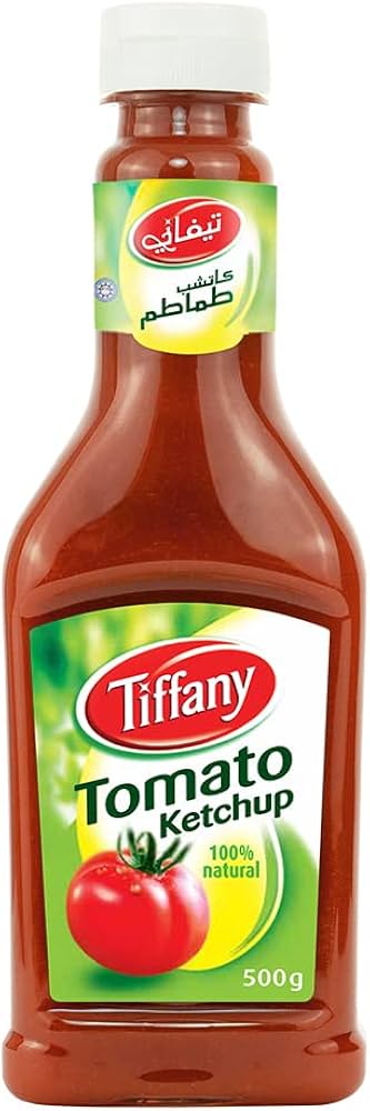 Tiffany Ketchup 500g | تيفاني كاتشاب الطماطم