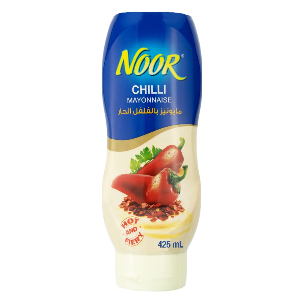 Noor Chili Mayonnaise 425ml | نور مايونيز بالفلفل الحار