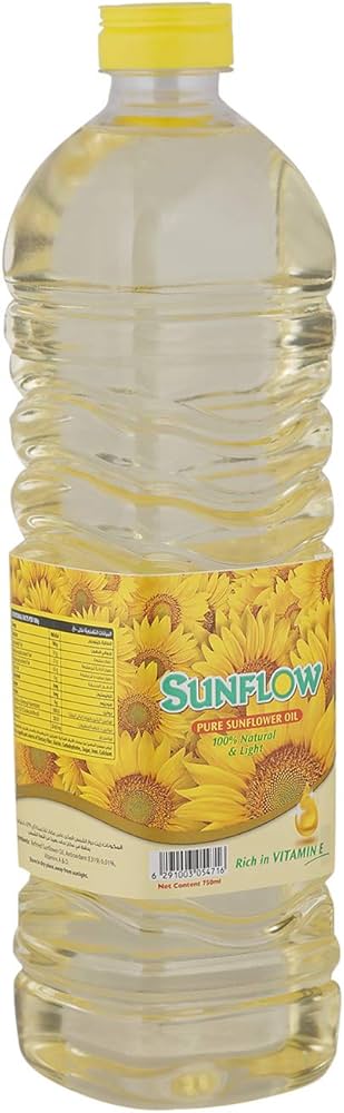 Sunflow Pure Sunflower Oil 750ml | سنفلو زيت عباد الشمس