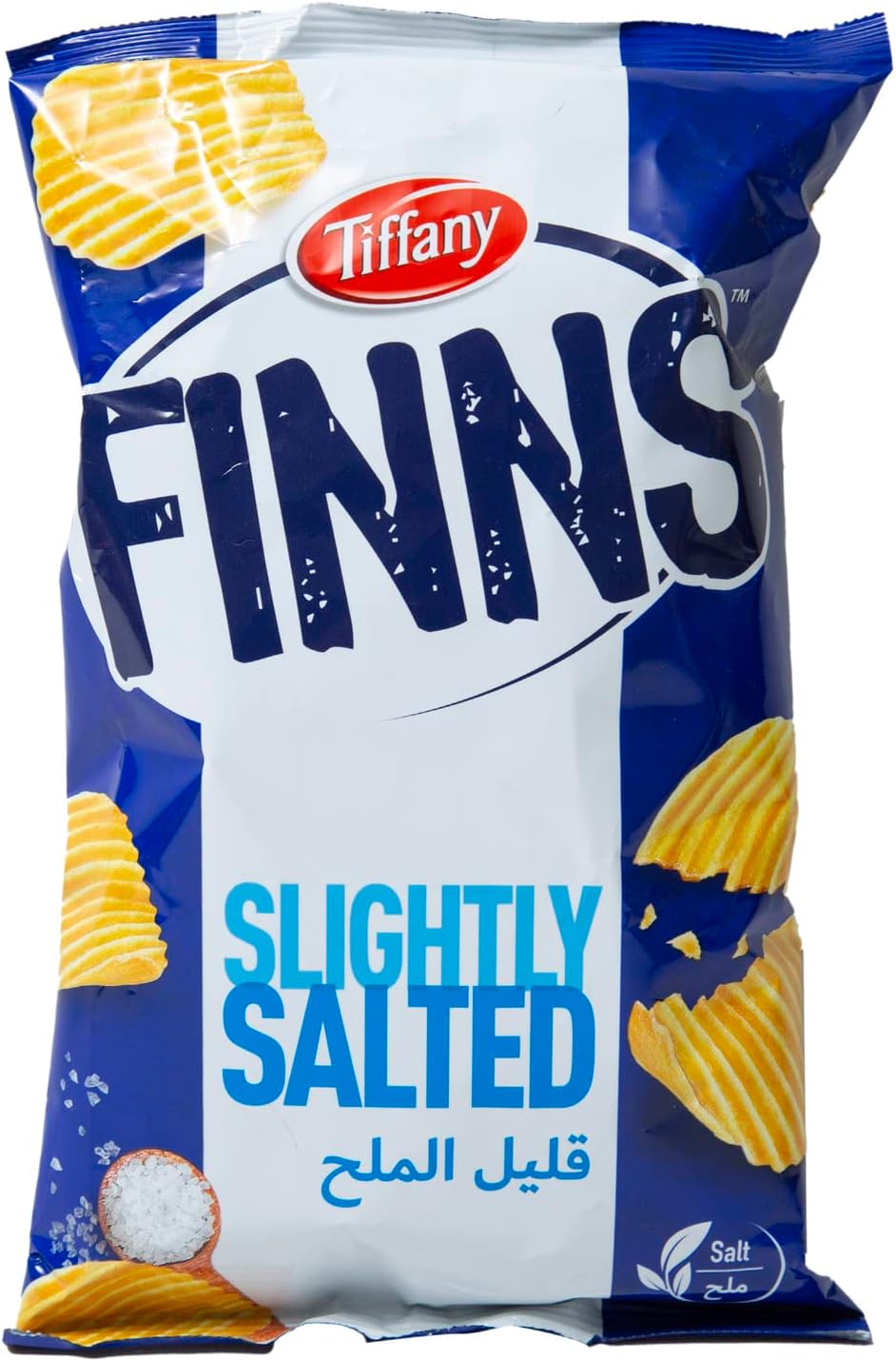 Tiffany Finns Chips Slightly Salted 85g | تيفاني شيبس قليل الملح