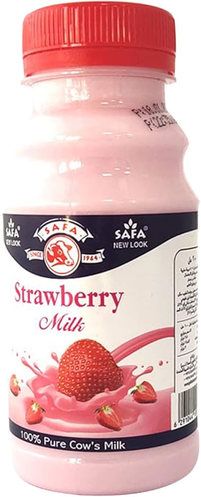 Safa Milk Strawberry 200ml | صفا حليب بالفراولة