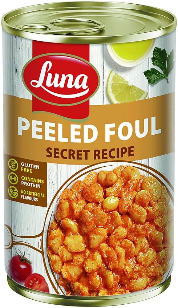 Luna Foul Secret Recipe 12 x 450g | لونا فول مقشور الخلطة السرية