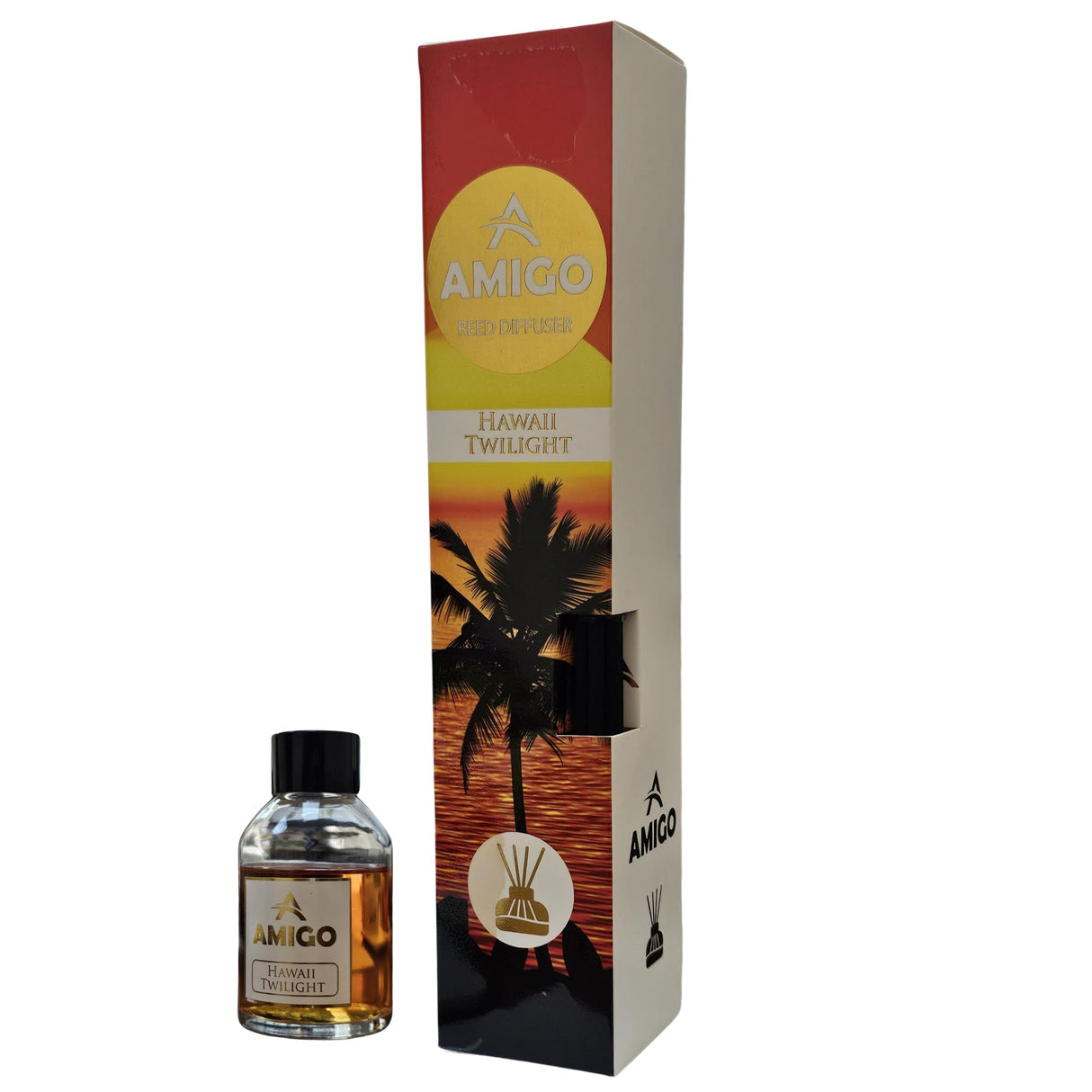 Amigo White Reed Diffuser Hawaii Twilight 110ml