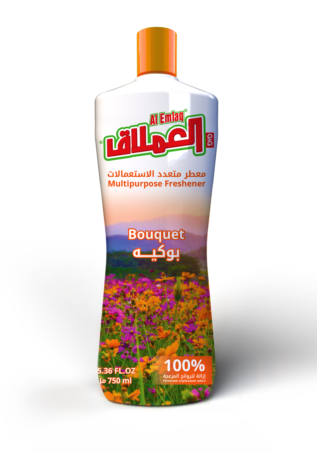 Al Emlaq Multi Purpose Freshener Pack of 2 x 750ml | العملاق معطر متعدد الاستعمالات