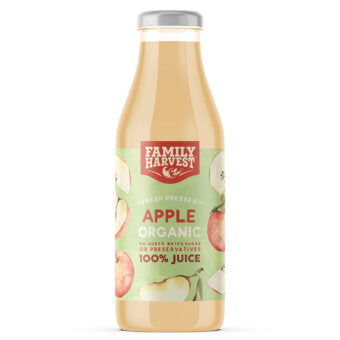 Family Harvest Organic Apple Juice 750ml | عصير تفاح عضوي