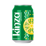 Kinza Lemon Carbonated Drink 300ml Box of 24 | كينزا بطعم الليمون