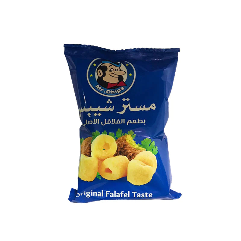 Mr Chips Falafel Flavor 87g | مستر شيبس بطعم الفلافل الأصلي