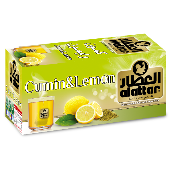 Alattar Cumin & Lemon Tea Bags |العطار كمون وليمون