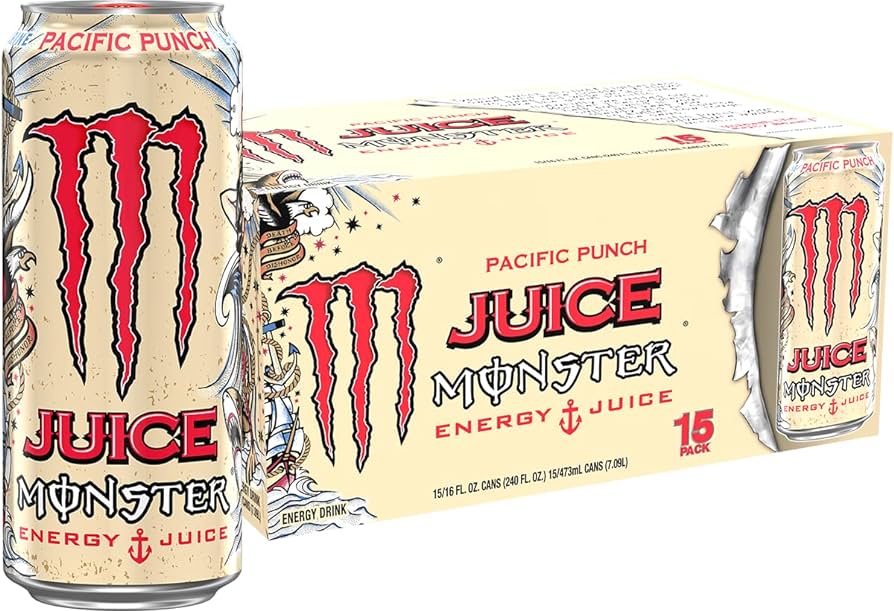 Monster Pacific Punch Energy Drink 24 x 500ml l مونستر مشروب الطاقة