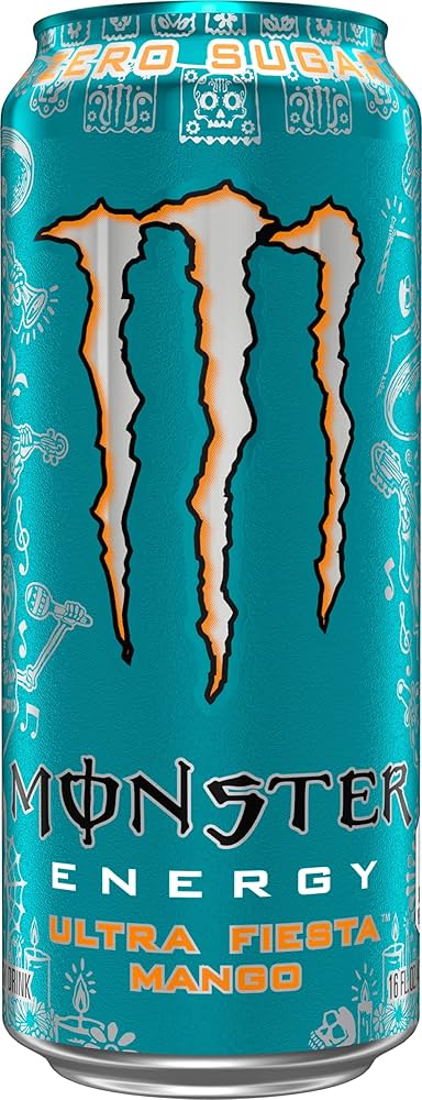 Monster Ultra Fiesta Mango Zero Sugar Energy Drink 500ml