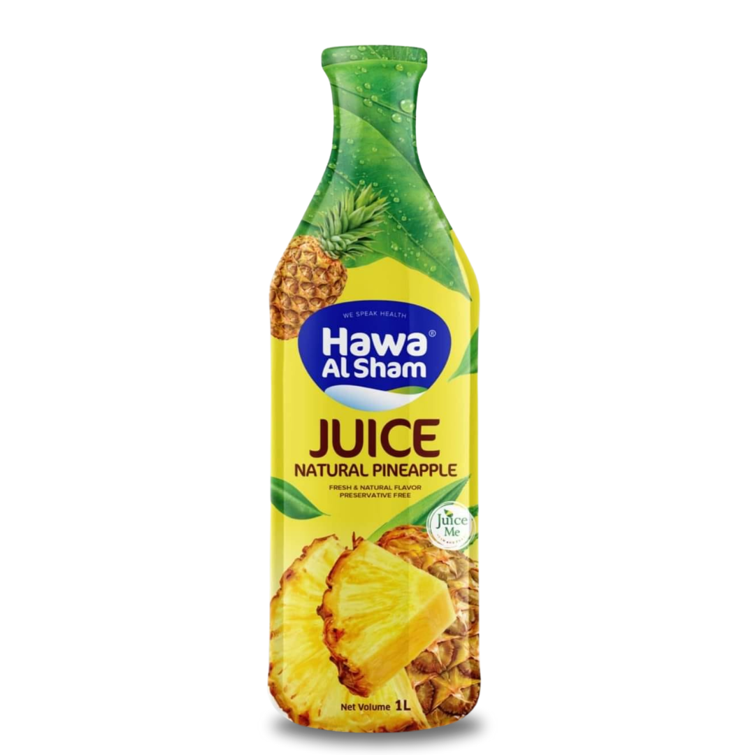 Hawa Al Sham Natural Juice Pineapple 1L