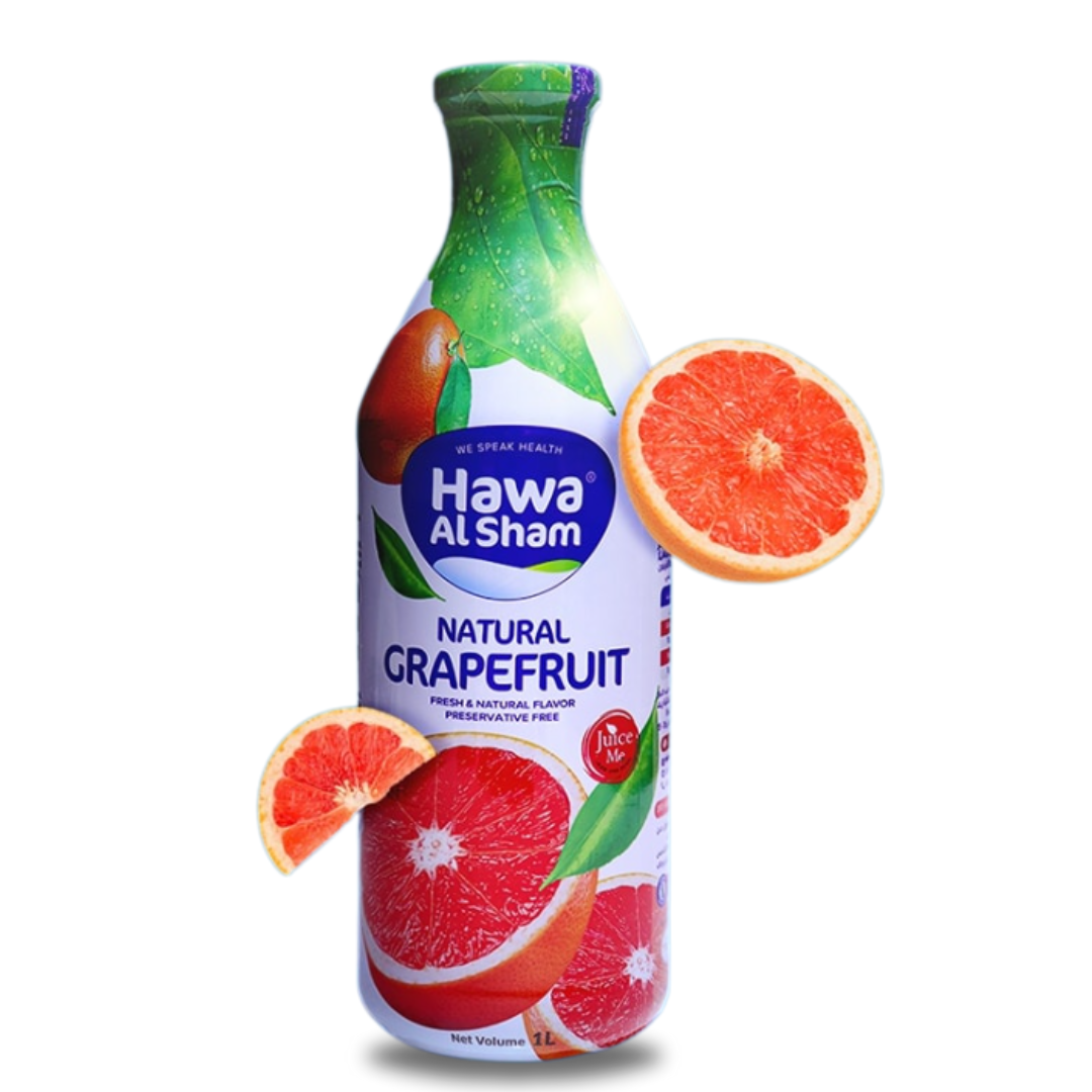 Hawa Al Sham Natural Juice Grapefruit 1L