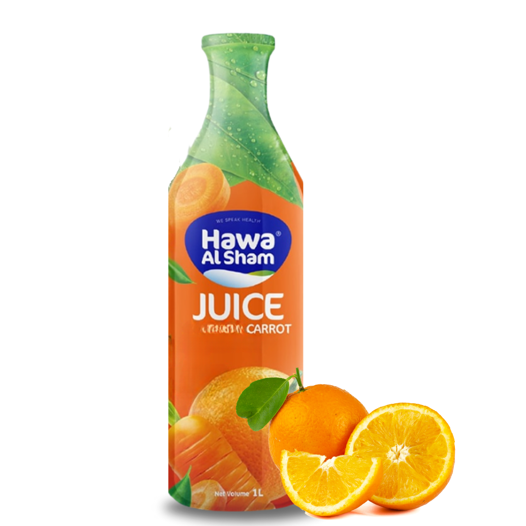 Hawa Al Sham Natural Orange & carrot Juice 1L