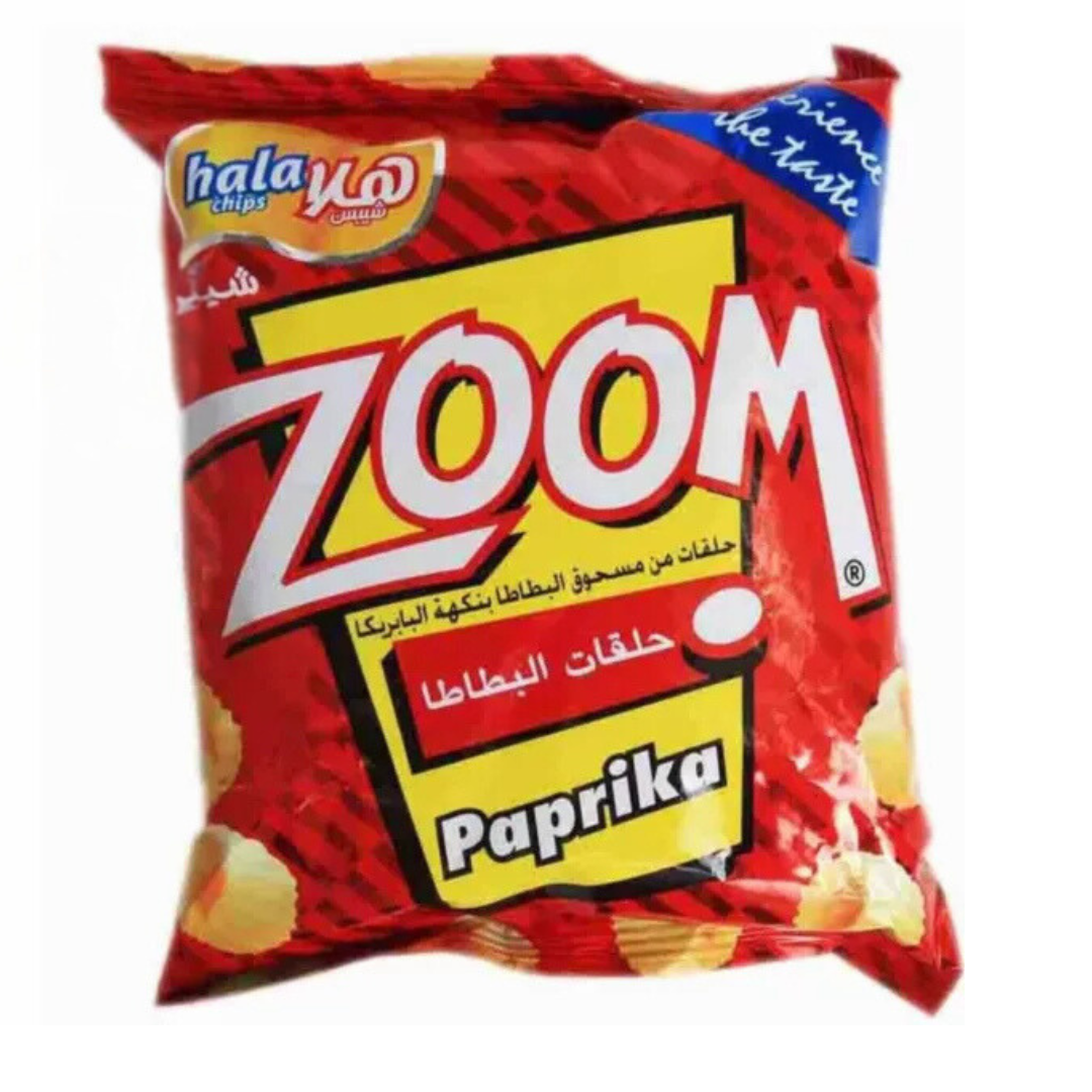 Hala Chips Zoom Paprika Flavour 50 x 20g