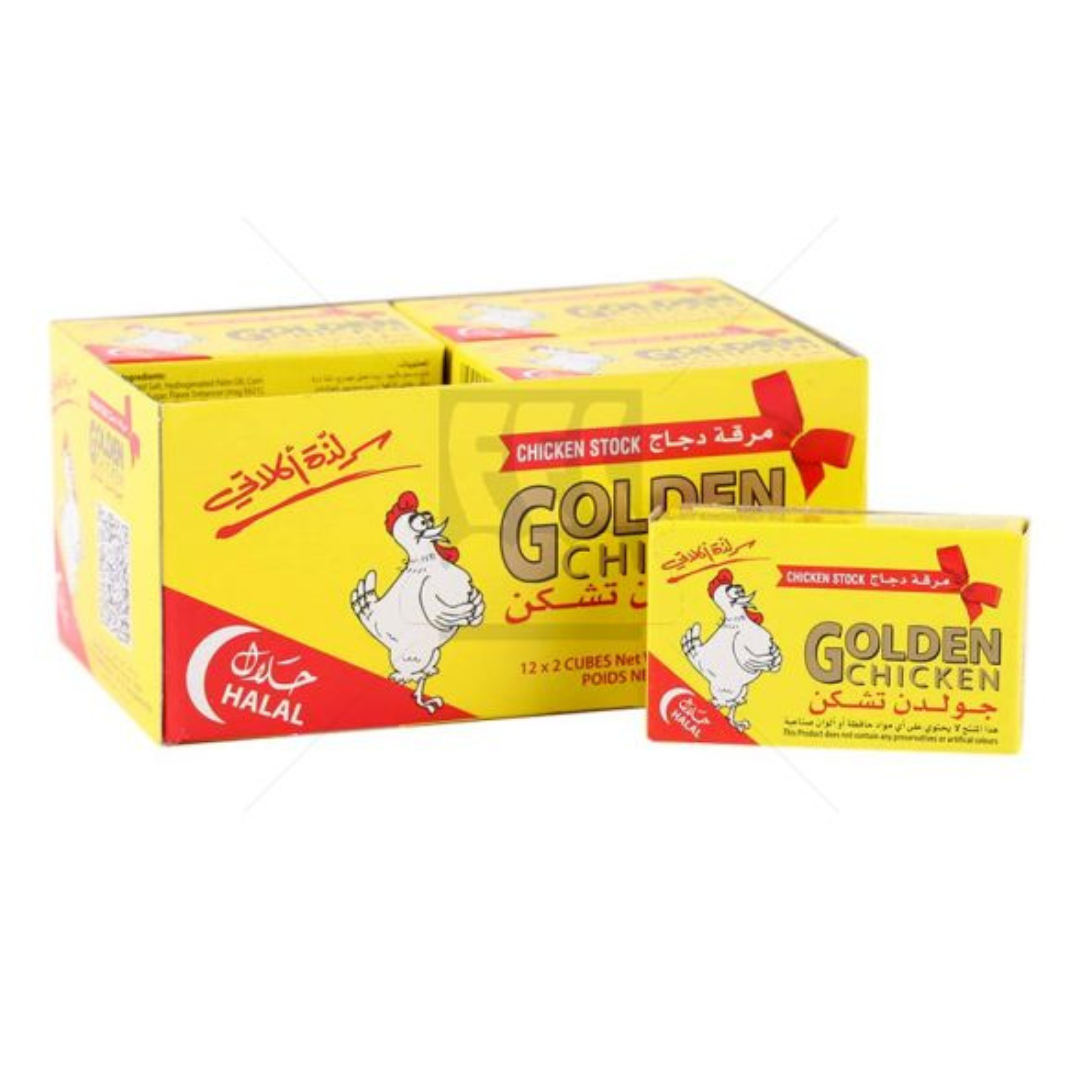 Golden Chicken Stock Cubes 12 x 20g