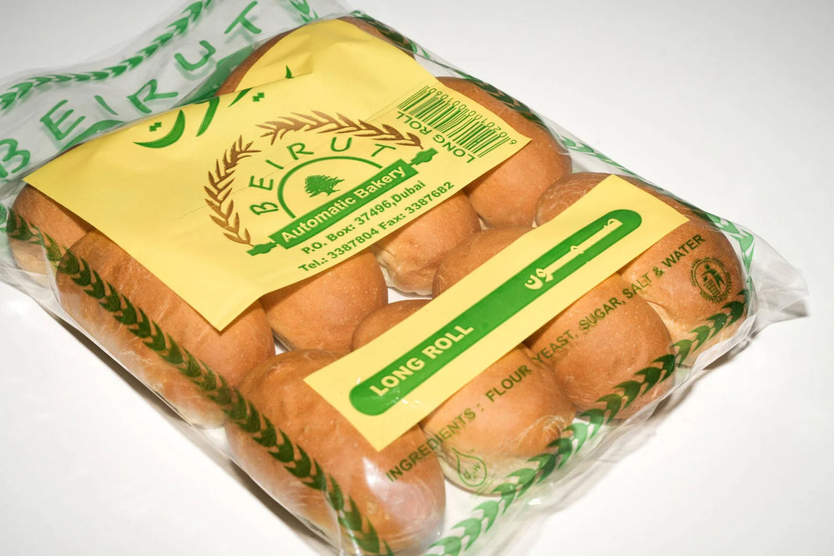 Beirut Long Roll Samoon Bread 5 pieces | خبز صمون بيروت