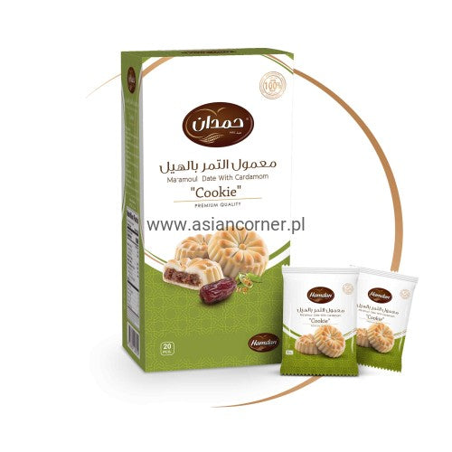 Hamdan Maamoul Dates with Cardamom 12 x 400g | حمدان معمول التمر بالهيل