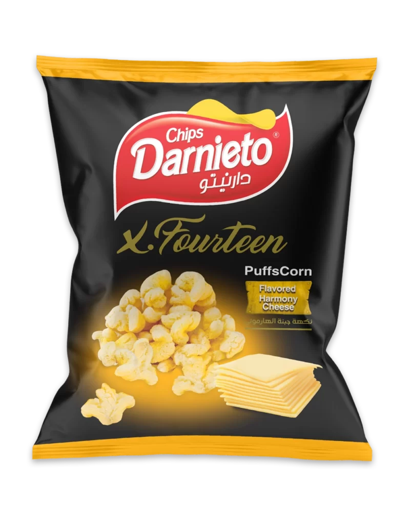 Darnito Chips Harmony Cheese 12 x 30g | شيبس دارنيتو بجبنة الهارموني