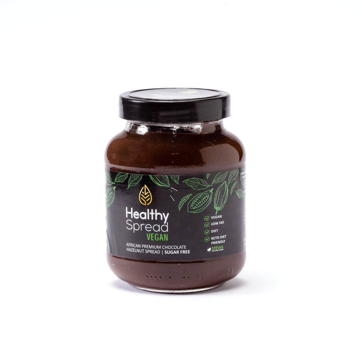 Healthy Spread Hazelnut 375g (Vegan)| شوكولاتة دهن نباتية