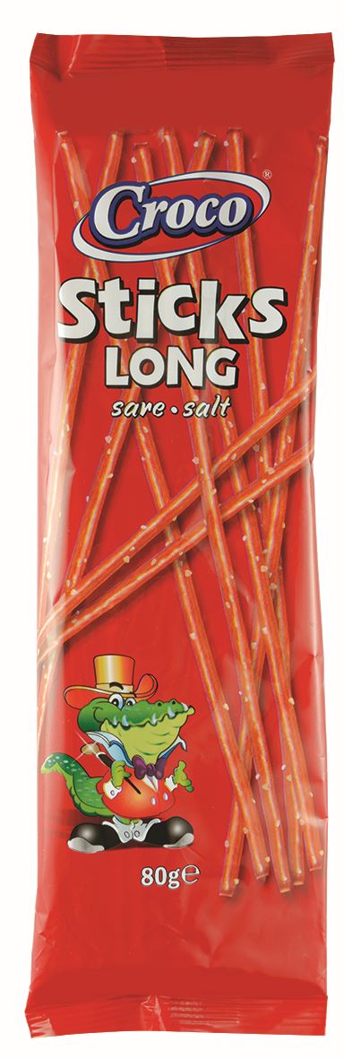 Croco Sticks Long Salt 80g | كروكو اصابع مملحة طويلة