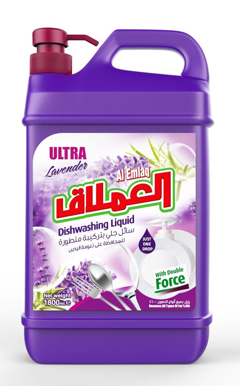 Al Emlaq Ultra Dishwashing Liquid 1.8L | العملاق سائل الجلي