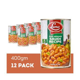 Luna Foul Saudi Recipe 12 x 450g | لونا فول مدمس الخلطة السعودية