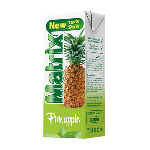 Matrix pineapple Juice 200ml|ماتريكس عصير الاناناس