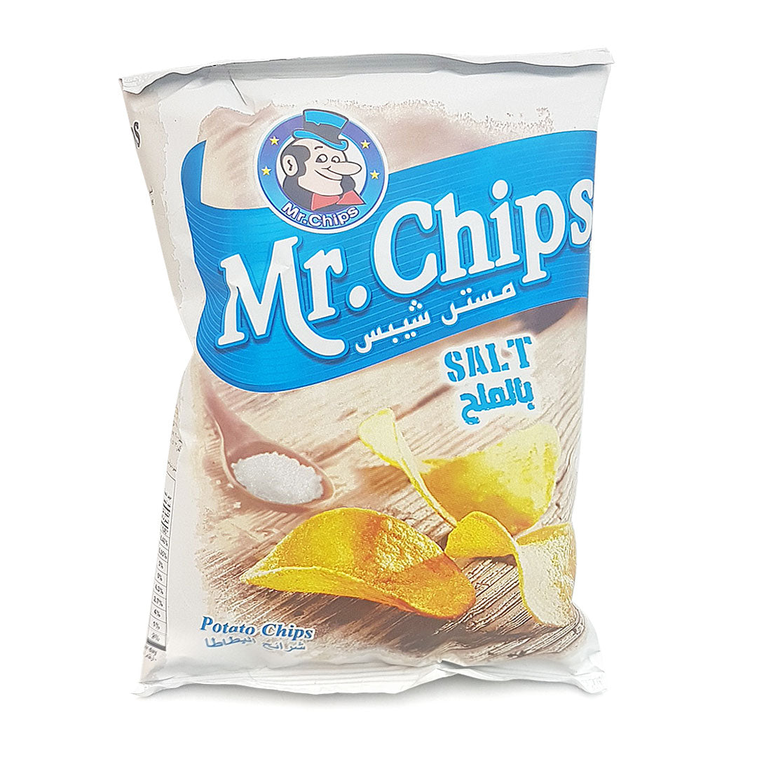 Mr Chips Salt Natural Potato 155g | مستر شيبس