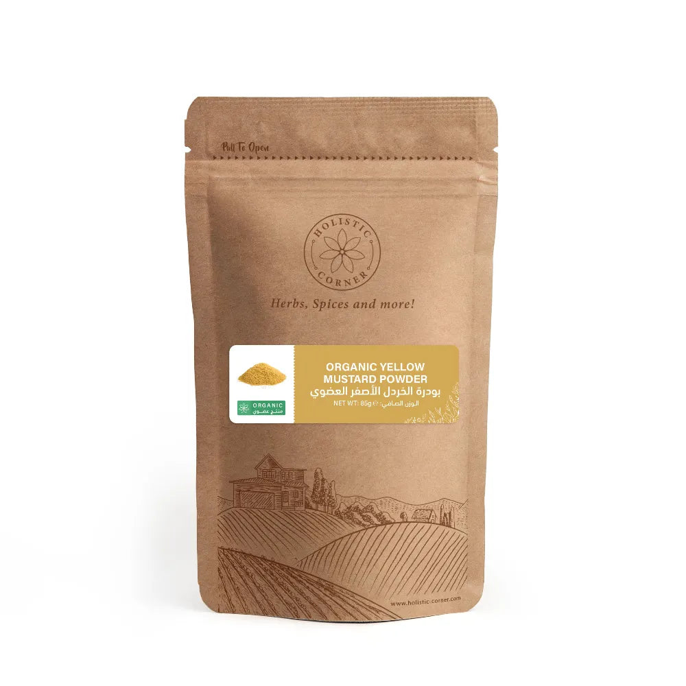 Holistic Corner Organic Yellow Mustard Powder 85g