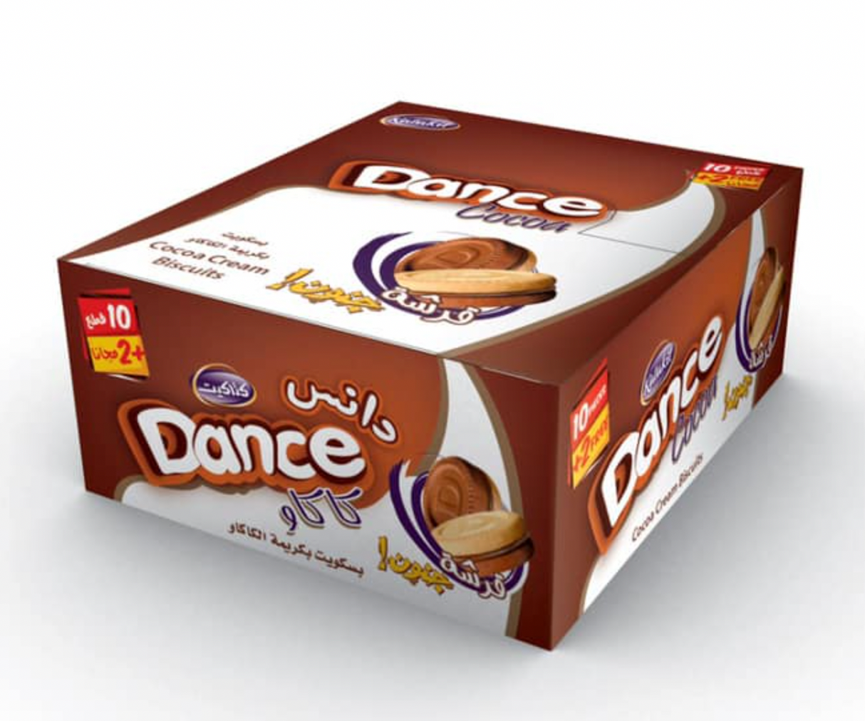 Katakit Dance Cocoa Biscuits 35g Box of 24 | بسكويت دانس كاكاو