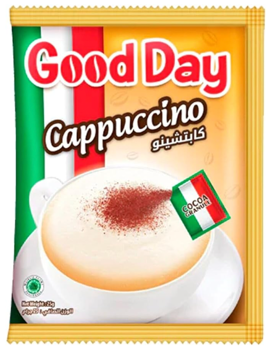 Good Day Cappuccino 25g | كابتشينو سريع التحضير