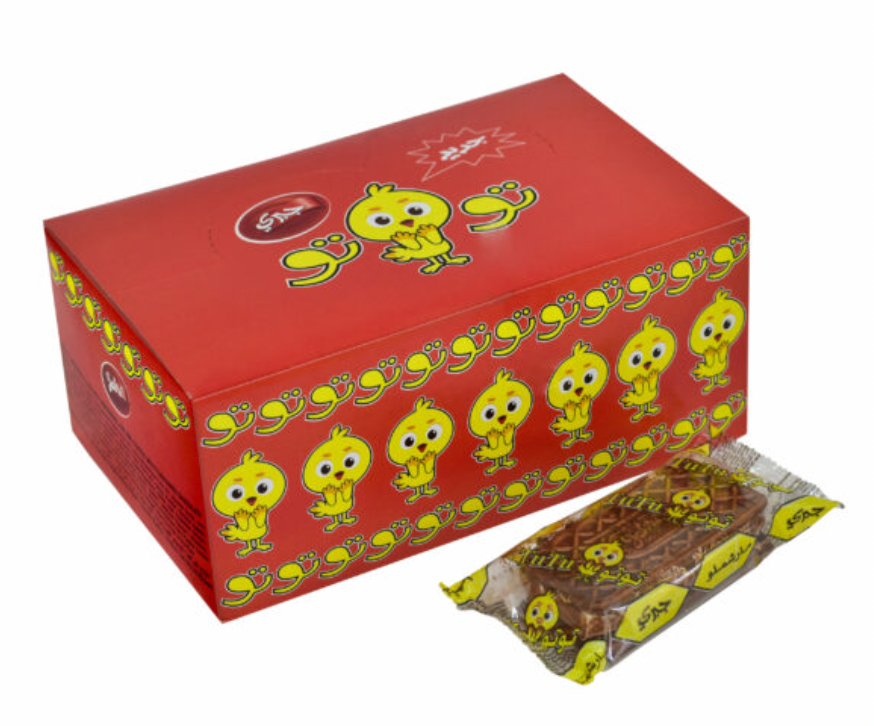 ToTo Chocolate Jabri 32g Box of 20 | توتو جبري