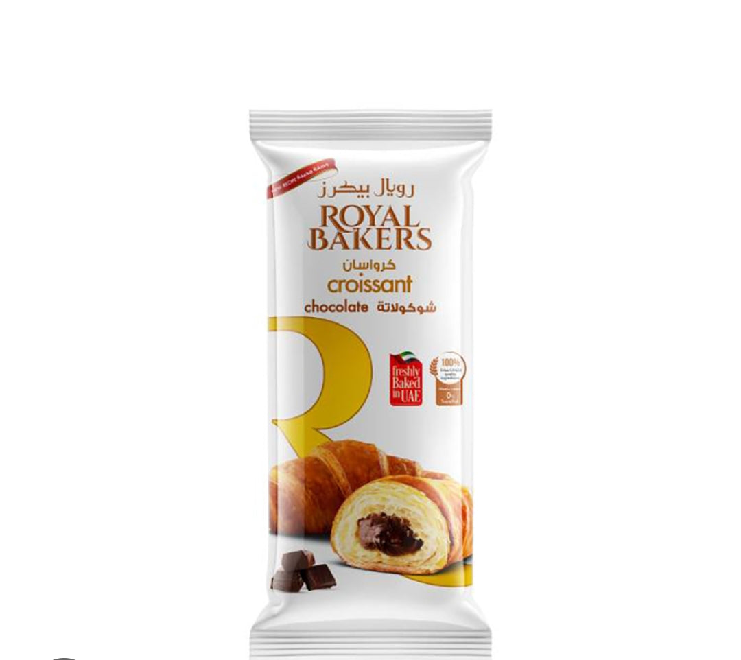 Royal Bakers Croissant Chocolate 65g