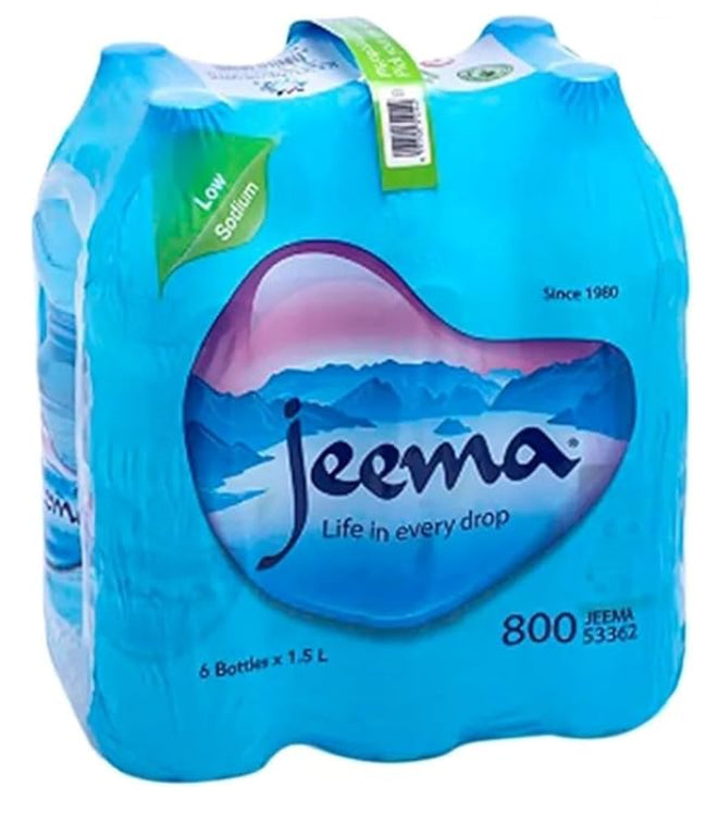 Jeema Water Pack 6 x 1.5 L